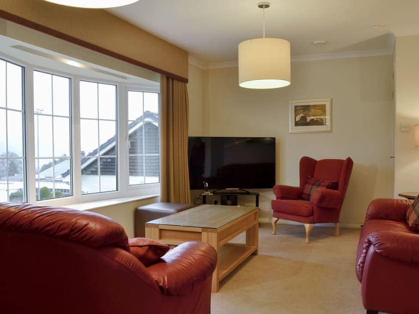 Comfortable living area | Woodland View 1 - Plas Talgarth, Pennal, near Machynlleth
