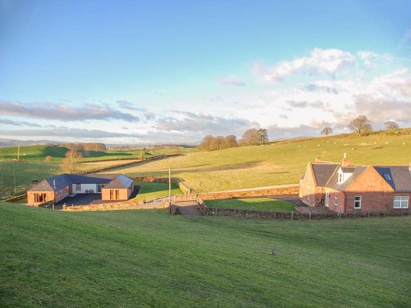 Wonderful holiday cottage with a fantastic view | Liftingstane Farmhouse - Liftingstane, Closeburn, near Thornhill