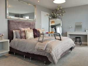 Inviting double bedroom | Hillside Retreat, Prestatyn
