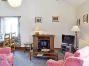 Welcoming living area | Mountain View - Cefncoedbach Farm, Sarnau, near Brecon