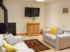 Cosy living room with wood burner | Chancer - Lower Trembath, Buryas Bridge, near Penzance