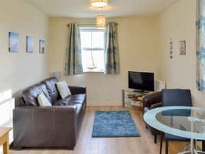 Welcoming living and dining areas | The Parade Apartment - The Bay, Filey, near Scarborough