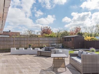 Sitting-out-area | West Beach House, Whitstable