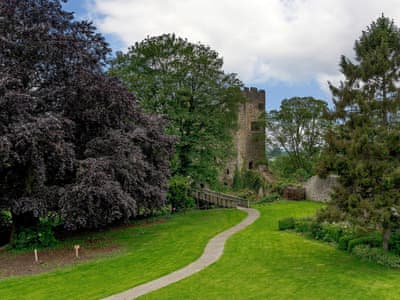 Well-maintained gardens | Sir Henry Sidney, Prince Arthur & Catherine, Comus - Ludlow Castle, Ludlow