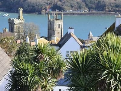 Lovely view over the town looking down to the river | Riverview, Fowey