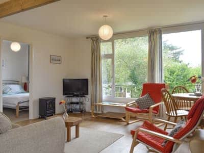 Welcoming living area | Chalet 8 - Mount Hawke Holiday Bungalows, Mount Hawke, near Redruth