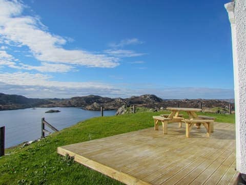 Stunning views across the loch | Fisherman&rsquo;s Cottage, Marvig, Isle of Lewis