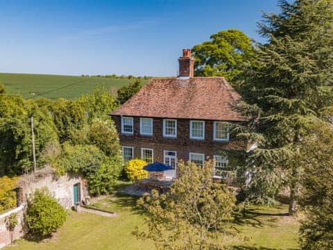 Lovely view of the house and garden | Manor Farmhouse, Deal