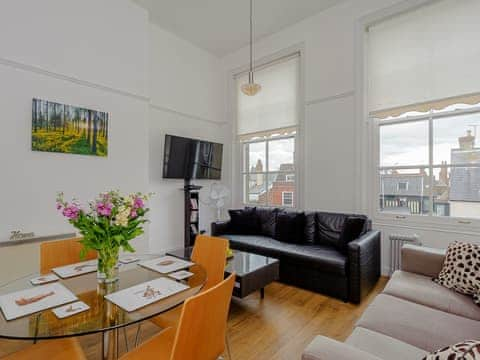 Living room/dining room | Quayside Apartment, Harwich