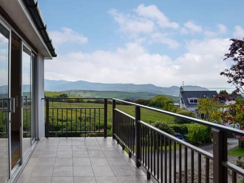 Wonderful views from the balcony | Pathacres, Colwyn Bay