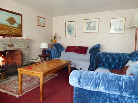 Cosy living room | The White House, Moulin, Pitlochry