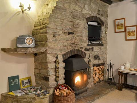 Characterful open plan living area | Lower Barn, Woolston, near Church Stretton