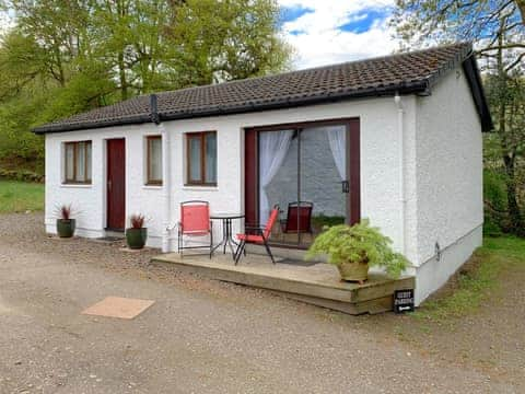 Welcoming cottage entrance | Crossburn Hideaway, Arden, near Helensburgh