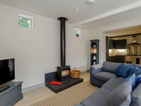 Tastefully furnished open plan living space | Bluestone Cottage, Welton le Wold, near Louth