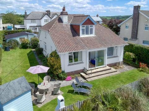 Aerial view of this wonderful property | Outlook, Stratton, near Bude