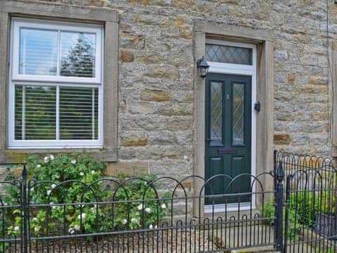 Charming main entrance to the holiday home | Brambledene, Hebden, near Grassington