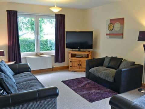 Warm and inviting living room | Cressfield Villa, Ecclefechan, near Lockerbie