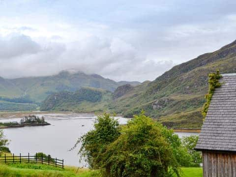 Set in a spectacular location | Loch Long View, Dornie