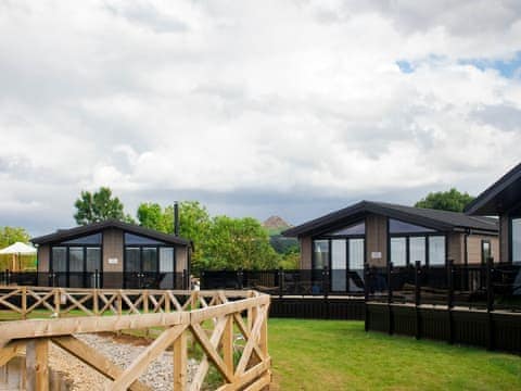 Typical exterior | Roseberry View Lodge Retreat, Great Ayton, near Stokesley