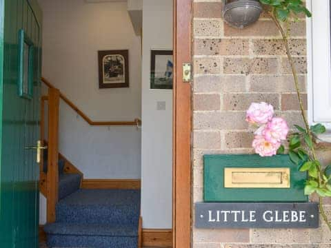 Delightful main entrance to the holiday home | Little Glebe, Folke, near Sherbourne