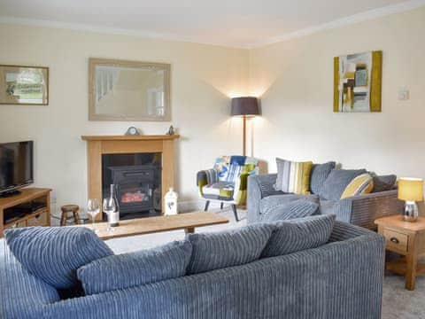 Light and airy living room | Grassgarth Cottage, Redmire, near Leyburn