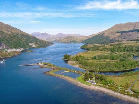 Holiday home in an idyllic location on the shores of Loch Etive | Point Park, Taynuilt