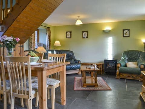 Welcoming living and dining area | Aunt Nell&rsquo;s Cottage - Spekes Valley Holidays, Hartland