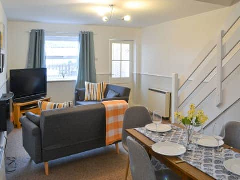 Lovely and homely living/dining room | Broughs House, North Broomhill, near Amble