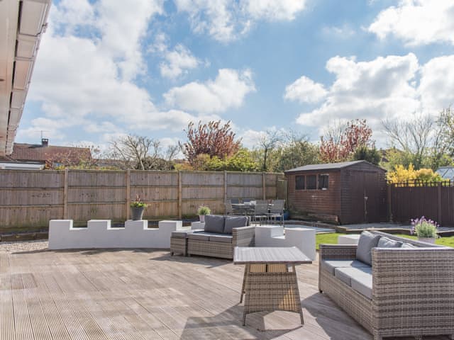 Sitting-out-area | West Beach House, Whitstable