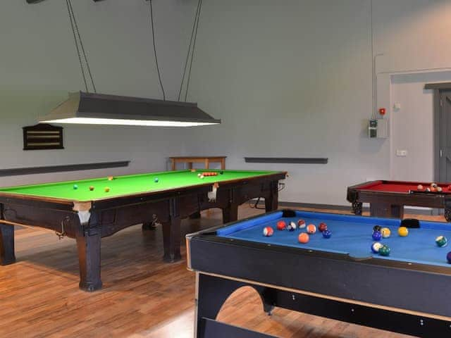 Well-appointed shared games room | Struncheon Hill Farm, Brandesburton, near Bridlington