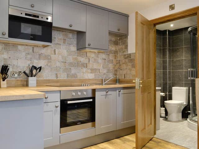 Well-equipped kitchen | The Byres Methera - Stone House Farm Holiday Cottages, St Bees, near Whitehaven