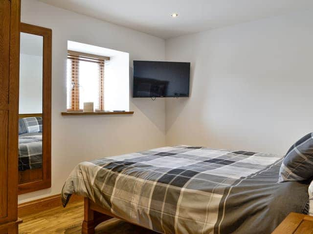 Comfortable double bedroom | The Byres Methera - Stone House Farm Holiday Cottages, St Bees, near Whitehaven