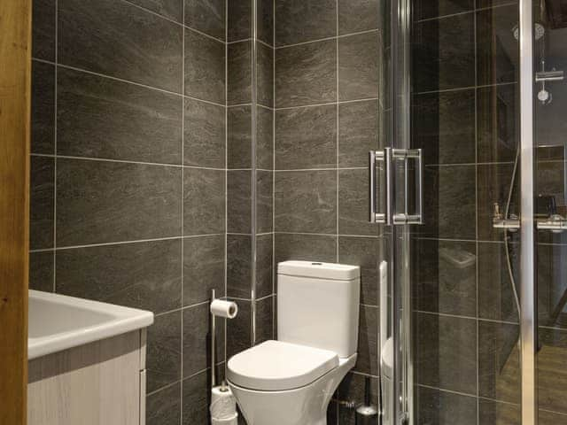 Shower room | The Byres Methera - Stone House Farm Holiday Cottages, St Bees, near Whitehaven