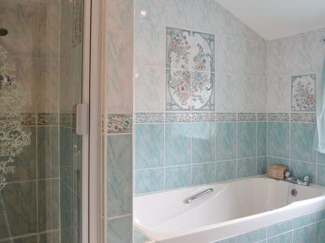 Bathroom with separate shower | The Wain House, Weston Rhyn, near Oswestry