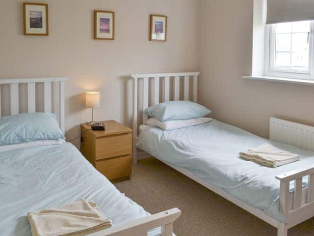 Good-sized twin bedroom | Taikoo, Beadnell