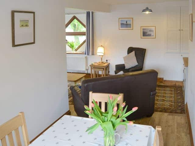 Convenient dining area | Red Barn Cottage, Kettleburgh, near Framlingham