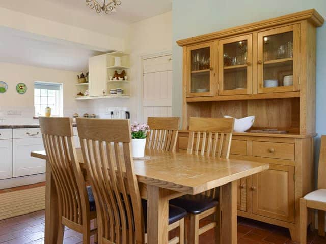 Convenient dining area within kitchen | The Cottage - Kingshill Farm, Little Kingshill, near Great Missenden