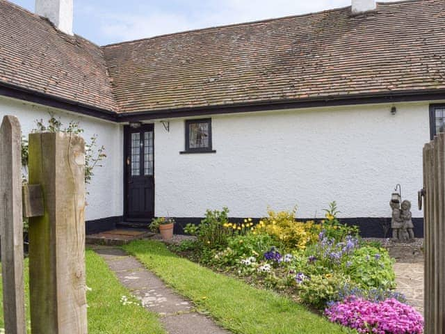 Lovely garden area and main entrance | The Cottage - Kingshill Farm, Little Kingshill, near Great Missenden