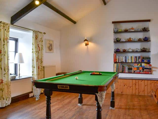 Games area | The Old Granary, Launcells, near Bude