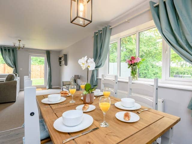 Dining area | Alder Lodge, Yaxham, near Dereham