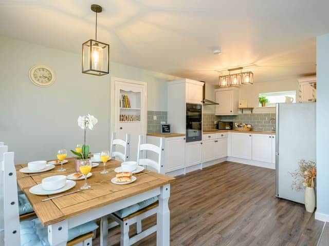 Kitchen and dining area | Alder Lodge, Yaxham, near Dereham