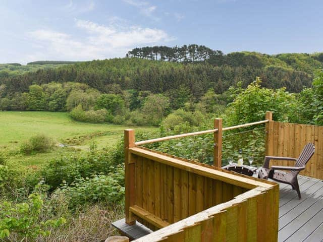 Far reaching countryside views from the garden and grounds | Apple Tree Cottage - Sanctuary Farm Cottages, Morwenstow, near Bude