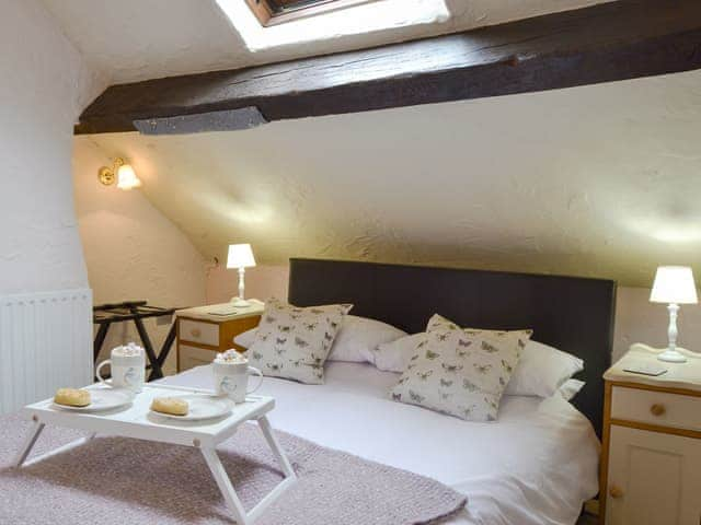 Comfortable double bedroom | Lower Barn, Woolston, near Church Stretton