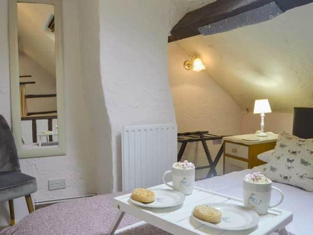 Comfortable double bedroom | Lower Barn, Woolston, near Church Stretton