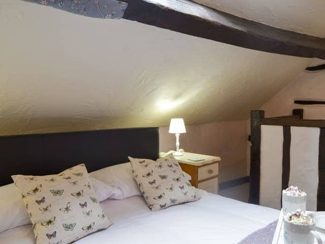 Comfortable double bedroom | Lower Barn, Woolston, near Church Stretton