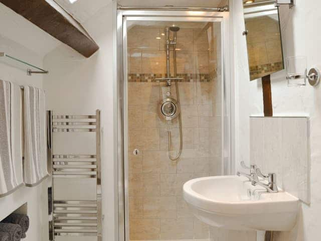 Shower room | Lower Barn, Woolston, near Church Stretton