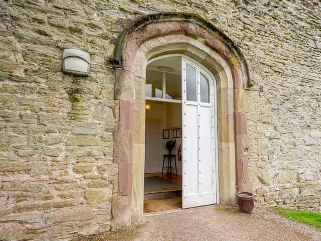 Charming entranceway to the apartments | Prince Arthur & Catherine, Sir Henry Sidney, Comus - Ludlow Castle, Ludlow