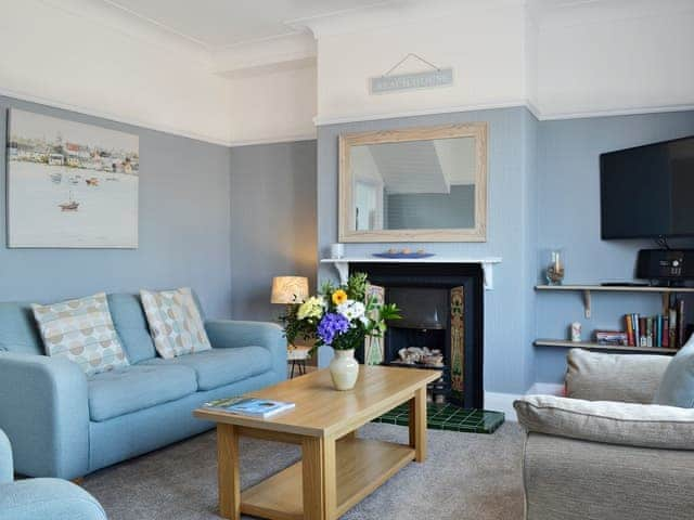 Tastefully furnished living room | The Beach House, St Annes-on-the-Sea