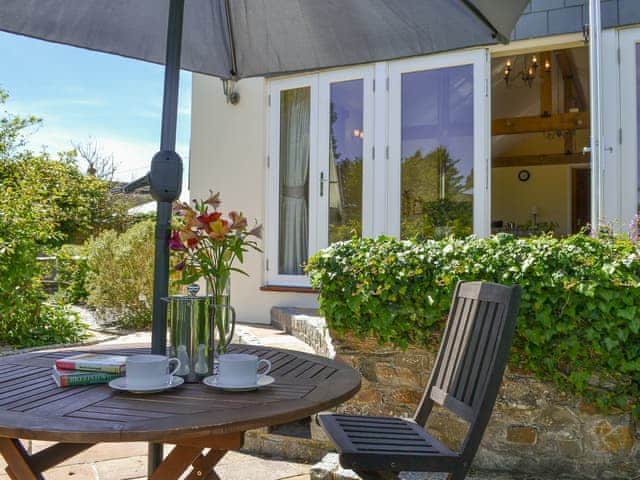 Patio | Pennacott, Week St Mary, near Widemouth Bay 