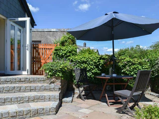 Patio | Pennacott, Week St Mary, near Widemouth Bay 